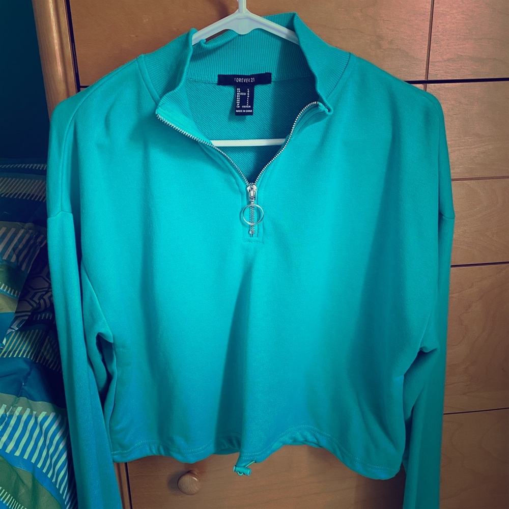 Forever 21 1/4 Zip Pullover